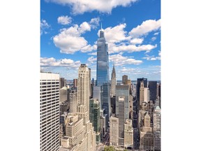 Standing 1,401 feet tall and totaling 1.7 million square feet, One Vanderbilt offers an unparalleled package of amenities, innovative office design, technology offerings, best-in-class sustainability practices and a prime location at the doorstep of Grand Central Terminal. The iconic tower is the tallest office tower in Midtown Manhattan.