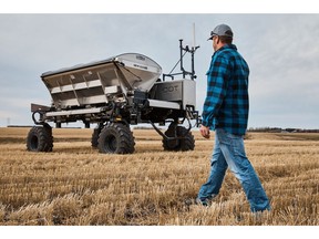 The Dot® Power Platform, part of Raven Autonomy™, is a mobile diesel-powered platform designed to work autonomously with a wide variety of implements commonly used in agriculture.