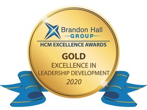 Brandon Hall Gold Award - Excellence in Leadership Development