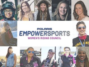 Polaris Inc. created the Empowersports Women's Riding Council made of 12 powerful women from all backgrounds to uplift the passions that fuel women and put forth deliberate efforts for increased representation, inclusion and participation of women in powersports.