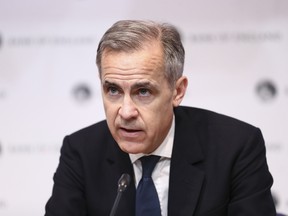 Former Bank of Canada and Bank of England Governor Mark Carney.