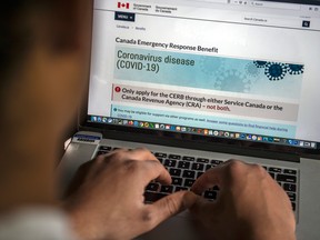 The federal government will start transitioning recipients away from CERB on Sept. 27.