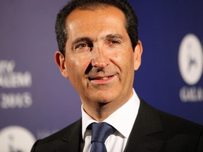 French billionaire and Altice founder Patrick Drahi.