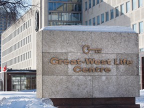Great-West Lifeco's headquarters in Winnipeg.