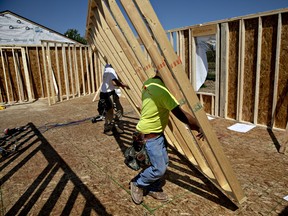 Housing starts surged to 262,396 units in August on an annualized basis, up 6.9 per cent from an already elevated 245,425 units a month earlier.