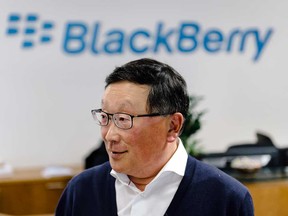 BlackBerry Ltd Chief Executive John Chen