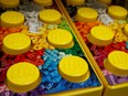 Lego plans to replace plastic bricks with ones made from sustainable materials by the end of the decade.
