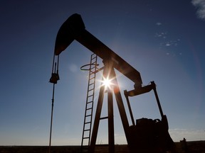 An oil pumpjack in Texas.