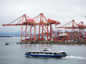 The Port of Vancouver in 2016.