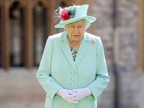 Queen Elizabeth, seen at Windsor Castle in July. The pandemic is now threatening the monarchy’s coffers.