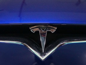 Tesla has soared nearly 300 per cent this year.