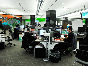 Vision Critical's office in Vancouver in 2013.