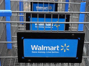 As of Monday, Walmart is charging a fee of 1.25 per cent on the cost of all goods sold to Walmart, plus an extra five per cent on goods sold through e-commerce.