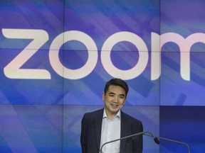 Eric Yuan, founder and chief executive officer of Zoom Video Communications Inc.