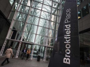 Brookfield Place in Toronto. Brookfield Asset Management is acquiring 12.5 million square feet of rent-yielding offices and co-working spaces from RMZ Corp. in India.