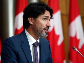 Prime Minister Justin Trudeau announced new measures to aid business Friday.