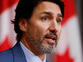 Prime Minister Justin Trudeau announced a $10 billion infrastructure plan Thursday to stimulate the economy.
