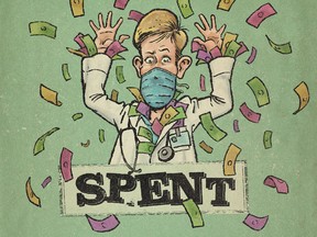 Even when Michael spends $17,842 as he did in a recent month, it's inconsequential in the long-term, because in his mind, there's always more where that came from.