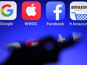The findings target four of the biggest U.S. tech companies — Amazon, Google, Facebook Inc., and Apple Inc. — describing them as gatekeepers of the digital economy that can use their control over markets to pick winners and losers.
