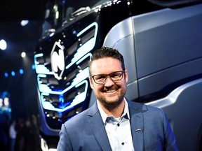 Nikola founder Trevor Milton at an event in 2019.