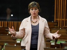 Canada's Minister of Agriculture and Agri-Food Marie-Claude Bibeau, in the House of Commons.