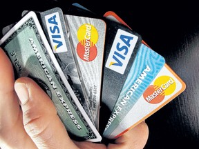 Canadians have been keeping their credit cards in their wallets — for the most part.