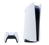 PlayStation 5 in vertical position.