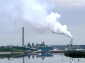 Syncrude Canada's base plant, located north of Fort McMurray.