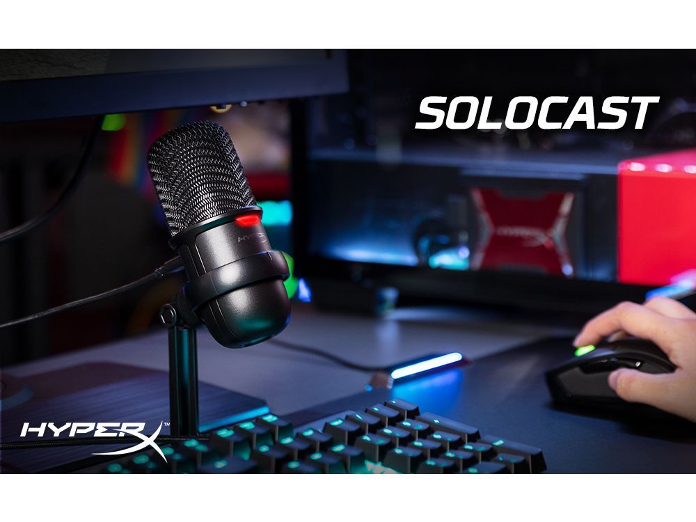 HyperX Releases SoloCast USB Microphone