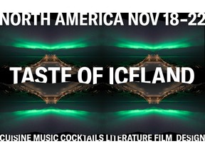 Taste of Iceland, an annual festival that celebrates Iceland's vibrant culture, announced today, for the first time ever, that it is going virtual from November 18 - 22.