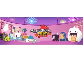 MapleStory Fest at Home 2020 Banner