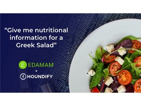 Houndify Partners With Edamam to Voice-Enable Extensive Database of Food Knowledge to Help Users Eat Better
