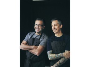Chef brothers Chad (left) and Derek Sarno (right) bring their wildly successful Wicked Foods range of plant-based meals and snacks to the US.
