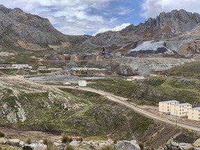 Photo 1: Yauricocha Mine, aerial view
