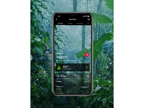 Mogo's new Rainforest Mode aims to help users be more mindful of their spending.