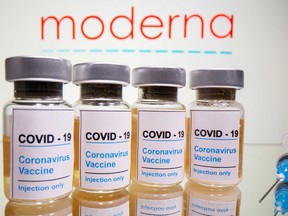 Moderna Inc said on Monday its experimental vaccine was 94.5 per cent effective in preventing COVID-19.