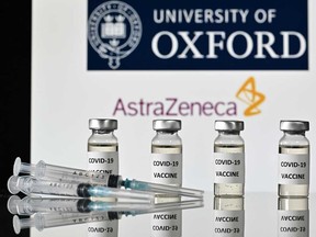 AstraZeneca said on Monday its vaccine for the novel coronavirus could be around 90 per cent effective without any serious side effects.
