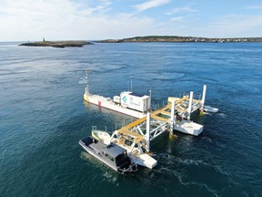 Next year, Sustainable Marine Energy Canada Ltd. (SMEC will deploy its tidal energy technology at Minas Passage in Nova Scotia.