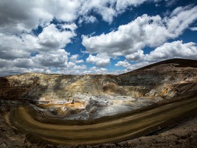 A Newmont gold mine in Peru.