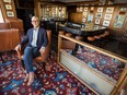 Cambridge Club owner Clive Caldwell at the establishment at the top of the Toronto Sheraton Hotel.