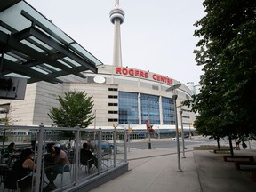 The Rogers Centre in Toronto, home of the Blue Jays.