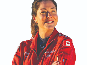 Captain Jenn Casey, Royal Canadian Air Force.