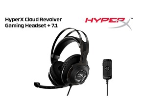 HyperX Cloud Revolver Gaming Headset + 7.1 Virtual Surround Sound