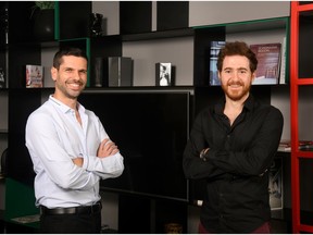 Pictured (left to right): Noname Security Co-founders Oz Golan and Shay Levi.