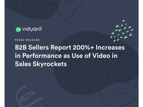 B2B sellers embracing a digital-first and video-first approach to customer engagement see significant gains in 2020. New video-for-sales training tools from Vidyard help every business ramp up their sales teams to embrace video in new ways in 2021.