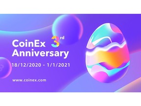 CoinEx Celebrates Third Anniversary With Overall System and Product Upgrade