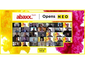 Abaxx Technology Corp. Ltd. (NEO:ABXX), a development stage financial technology business and global commodities exchange, participates in a digital market open to celebrate their launch today on the NEO Exchange. Abaxx is now available for trading under the symbol NEO:ABXX.