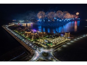 Ras Al Khaimah ushers in 2021 with one of the world's largest fireworks displays