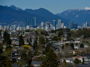 Downtown Vancouver. The B.C. government said last year its speculation and vacancy tax raised $115 million, paid mostly by owners based abroad, with Finance Minister Carole James crediting the tax as a factor behind the 5.6 per cent fall in home prices in the first part of 2019.