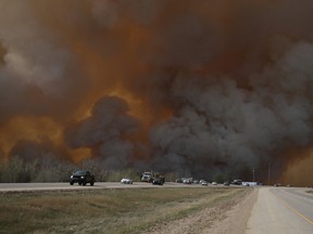 There were $14.5 billion of disaster-related costs from 2010 through 2019, including the wildfires that swept into the oil town of Fort McMurray in 2016.